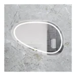 Oglinda LED , 80x45cm, Disegno Touch Marcello, Sistem Dezaburire, Dimabila - imagine 4