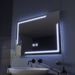 Oglinda LED Rectangulara, 80x60cm, ECLISSA Touch, Sistem Dezaburire, Dimabila - imagine 4