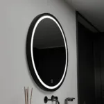 Oglinda LED Rotunda, 60cm, Nerina Basic Touch - imagine 3