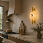 Aplica LED LUMA Decorativa Lumina Rece/Neutra/Calda Auriu - imagine 2