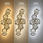 Aplica LED Cristal Decorativa BLOSSOM Lumina Rece/Neutra/Calda Auriu - imagine 4