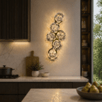 Aplica LED Cristal Decorativa BLOSSOM Lumina Rece/Neutra/Calda Auriu - imagine 2