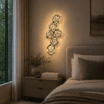 Aplica LED Cristal Decorativa BLOSSOM Lumina Rece/Neutra/Calda Auriu - imagine 3