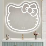 Oglinda LED Kitty Pisica, 80X70, Touch, Sistem Dezaburire, Dimabila - imagine 4