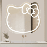Oglinda LED Kitty Pisica, 80X70, Touch, Sistem Dezaburire, Dimabila - imagine 3