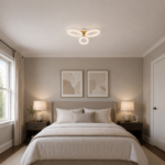 Lustra LED cu telecomanda VEYRO, 39W, Lumina Rece/Calda/Neutra, Dimabila, Auriu - imagine 2