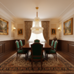 Candelabru Cristal NUVOLA Elegenza, 12xE14, D50 cm, Auriu, Inaltime Reglabila, Metal si Cristal - imagine 2