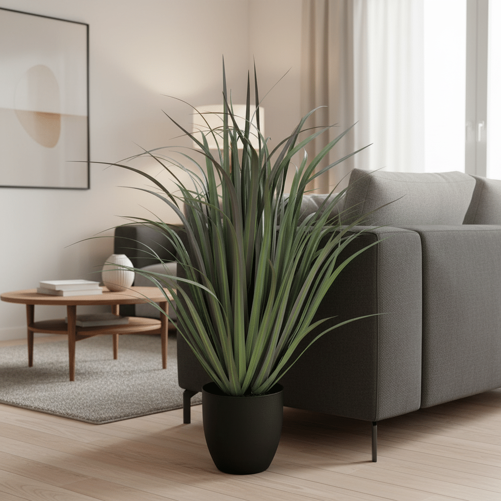 Planta Artificiala Iarba Ornamentala Tip Dracaena, 93 cm, Verde, Fara Ghiveci Planta Artificiala Iarba Ornamentala Tip Dracaena, 93 cm, Verde, Fara Ghiveci