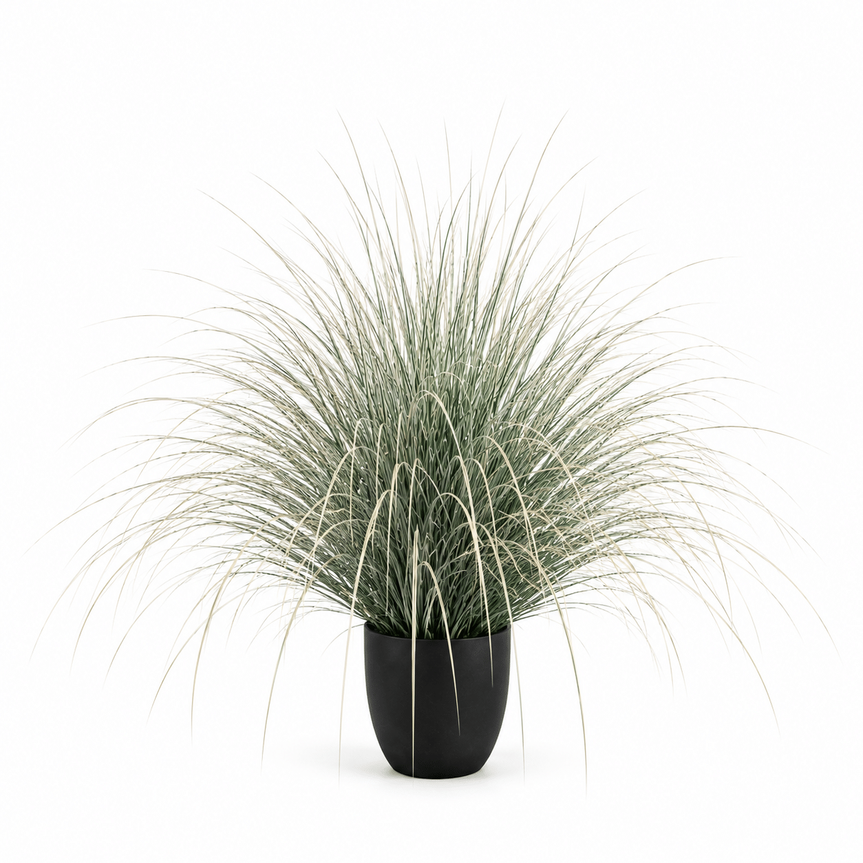 Planta Artificiala Iarba Ornamentala Tip Fantana, 110cm, Verde si Alb, Fara Ghiveci Planta Artificiala Iarba Ornamentala Tip Fantana, 110cm, Verde si Alb, Fara Ghiveci