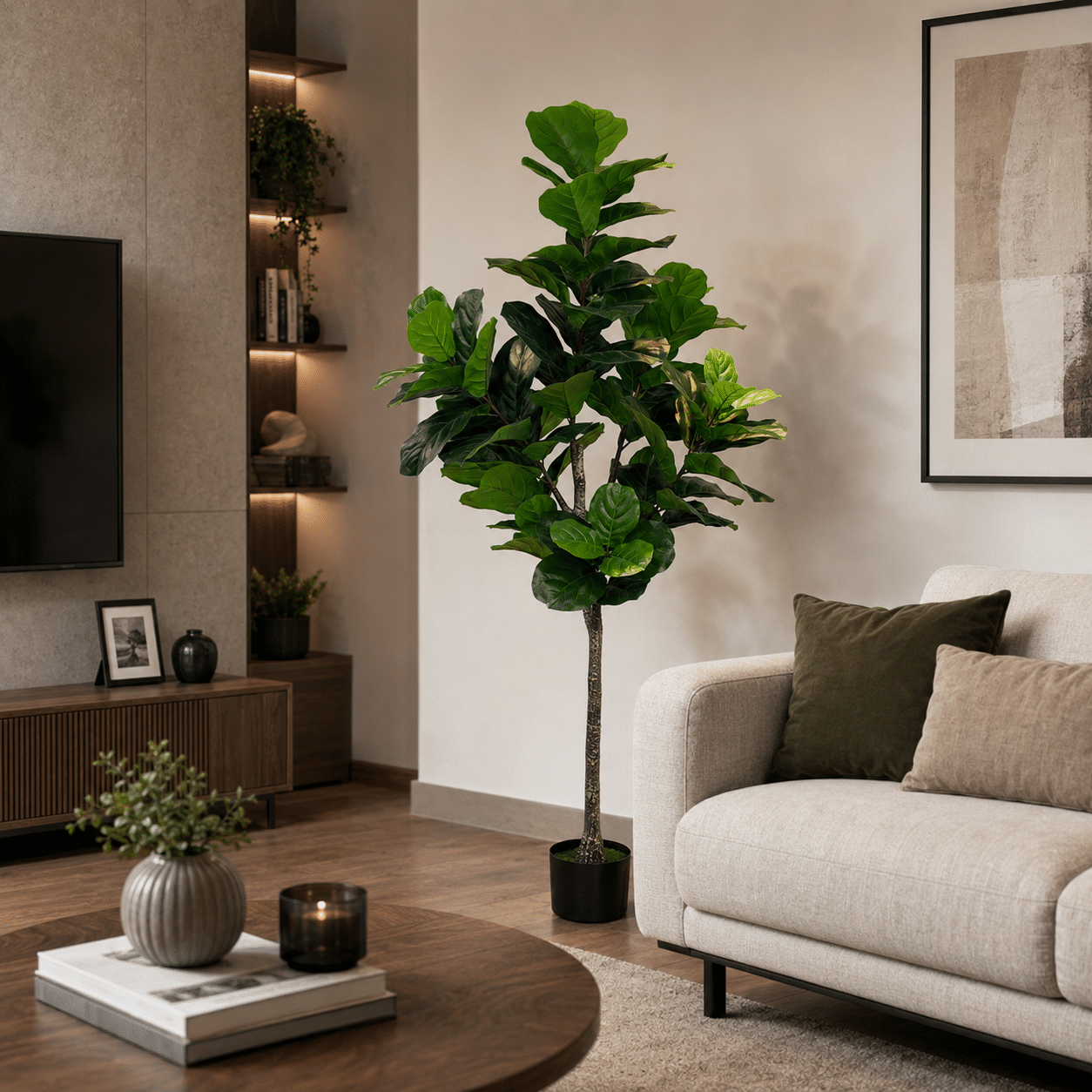 Planta Artificiala Copac Tip Ficus, 180 cm, Verde, cu Ghiveci Planta Artificiala Copac Tip Ficus, 180 cm, Verde, cu Ghiveci