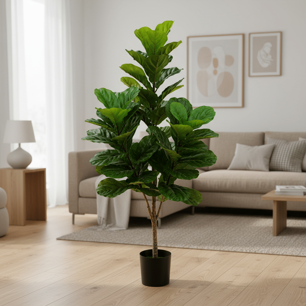 Planta Artificiala Copac Tip Smochin, Plastic, 3 brate, 160 cm, Verde, cu Ghiveci Planta Artificiala Copac Tip Smochin, Plastic, 3 brate, 160 cm, Verde, cu Ghiveci