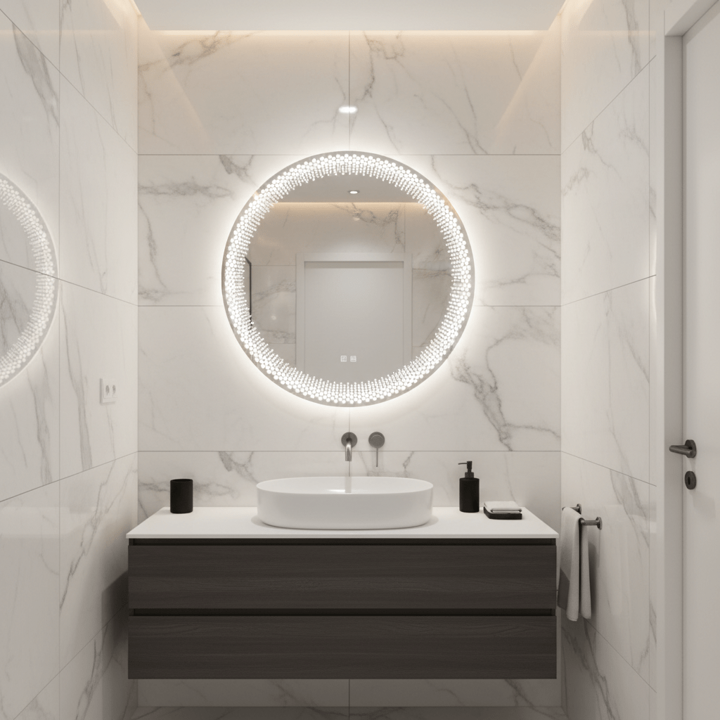 Oglinda LED Rotunda Nexos 60cm