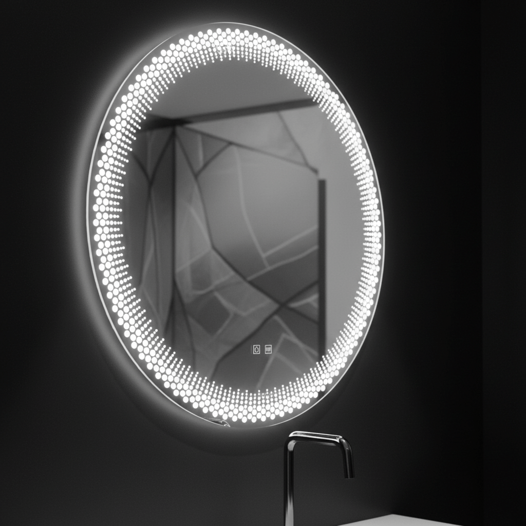 Oglinda LED Rotunda Nexos 60cm