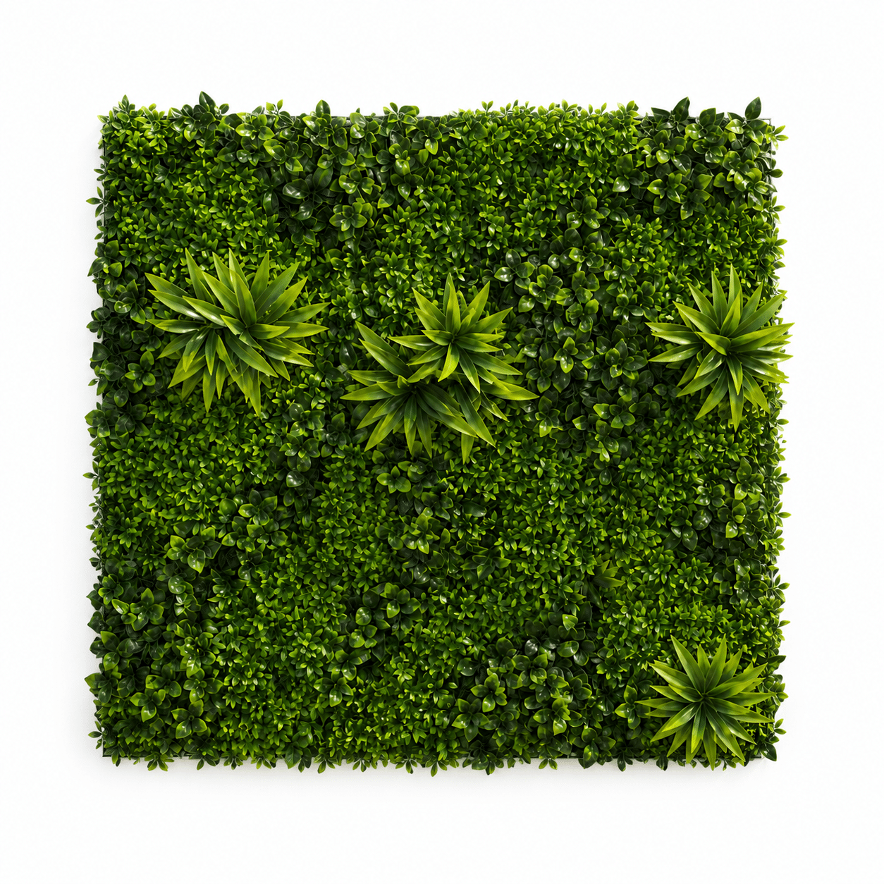 Planta Artificiala Panou de Gard Viu Cimisir, 100 x 100 cm, Verde