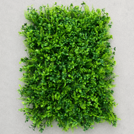 Planta Artificiala Panou de Gard Viu Cimisir, 40 x 60 cm, Verde