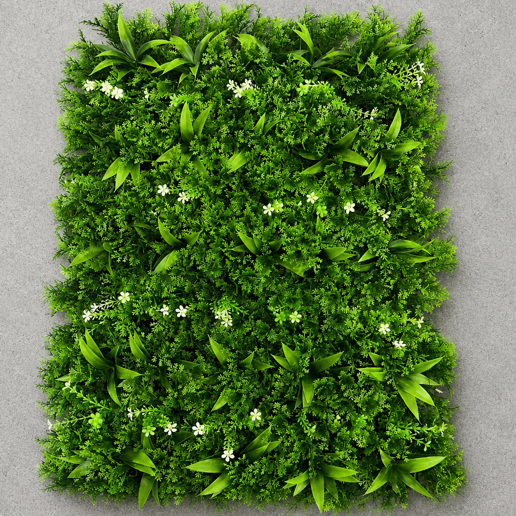 Planta Artificiala Panou de Gard Viu Frunze de Piersic Mix, 40 x 60 cm, Verde Planta Artificiala Panou de Gard Viu Frunze de Piersic Mix, 40 x 60 cm, Verde