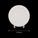 Spot LED AKTOBE, Ø11.9cm, 6W, Rotund, Lumina Rece, Alb, Metal si Acrilic - imagine 4