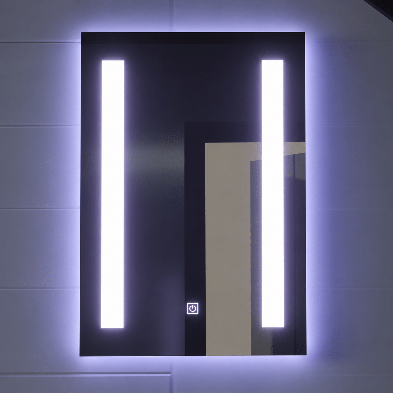 Oglinda LED Rectangulara, 50x70cm, C206S/50X70 Touch, Dimabila Oglinda LED Rectangulara, 50x70cm, C206S/50X70 Touch, Dimabila - imagine 1