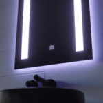 Oglinda LED Rectangulara, 50x70cm, C206S/50X70 Touch, Dimabila - imagine 2